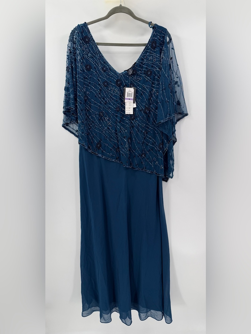 JKARA Evening Cocktail Maxi Dress Gown 18 NEW Wedding Guest Mother of Bride - Picture 2 of 4